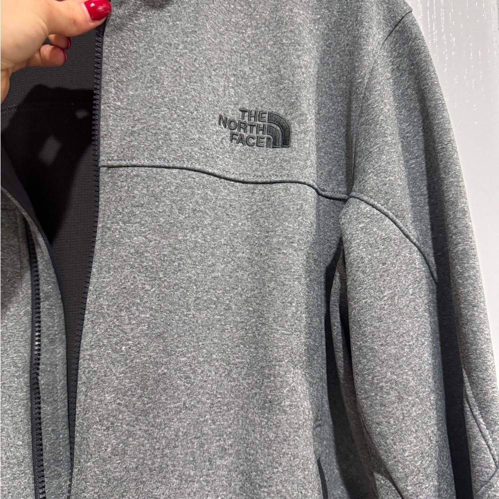 Mans The North Face Black and Gray Jacket